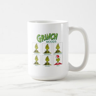 Taza De Café Grinch Gráfico de estados de ánimo Edición Navid