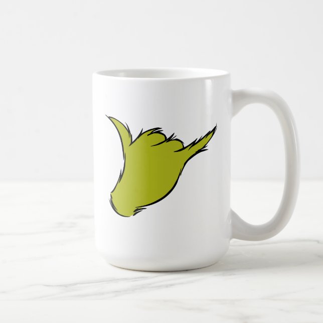 Taza De Café Grinch | Máquina Media Camiseta (Derecha)