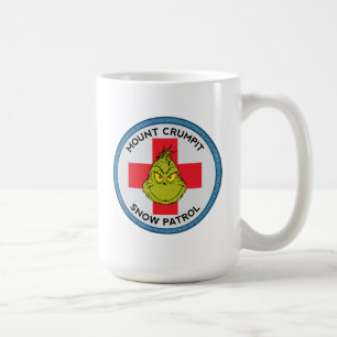 Taza De Café Grinch   Patrulla de nieve del Mt. Crumpit