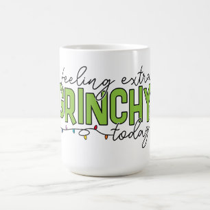 Taza De Café Grinch   Sintiéndose Extra Grinchy Hoy 4