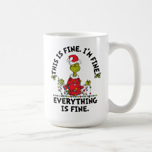 Taza De Café Grinch Todo está bien