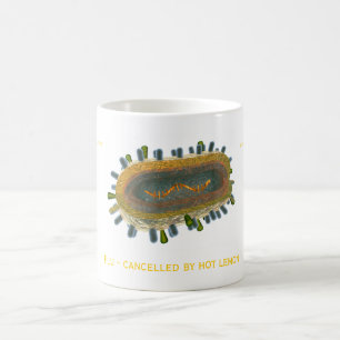 Taza De Café Gripe - cancelada por el limón caliente