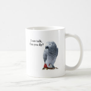 Taza De Café ¿Gris africano que puedo hablar, puede usted