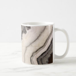 Taza De Café Gris agre blanco negro gemstone