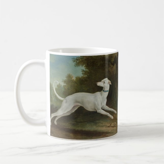 Taza De Café Gris blanco juguetón (Izquierda)
