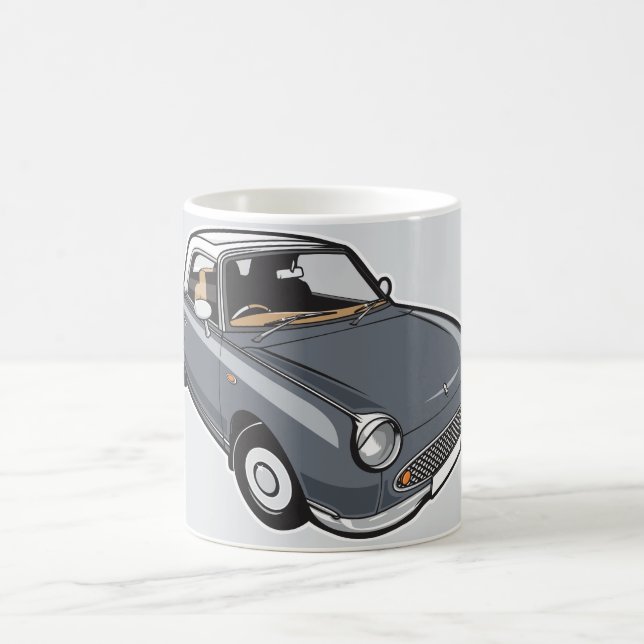 Taza De Café Gris de Nissan Figaro Lapiz (Centro)