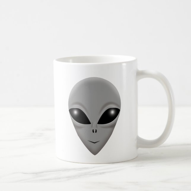 Taza De Café Gris extranjero (Derecha)