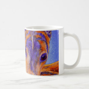 Taza De Café Gris Eyes Mug - "Ace"