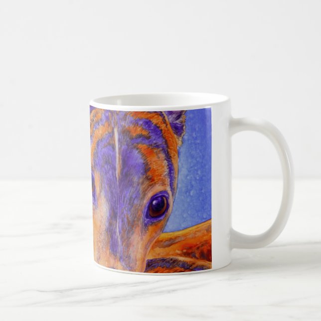 Taza De Café Gris Eyes Mug - "Ace" (Derecha)