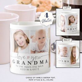Taza De Café Gris fotográfico de GRANDMA 4