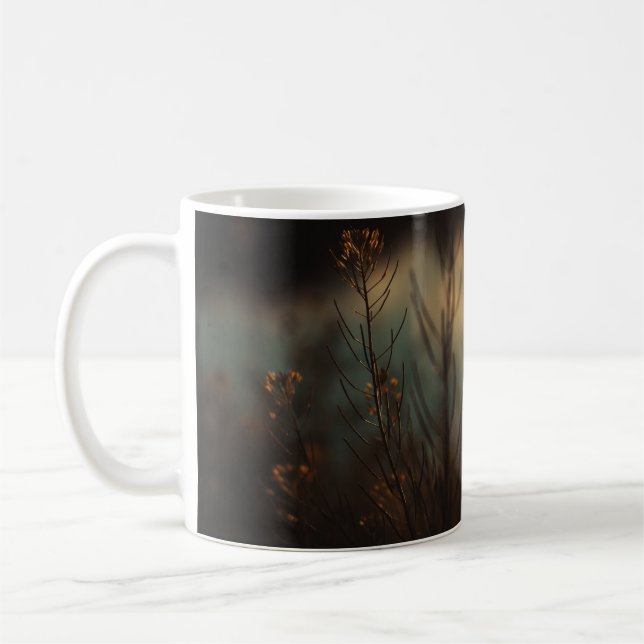TAZA DE CAFÉ GRIS MARRONES EN FOTOGRAFÍA CERRADA (Izquierda)