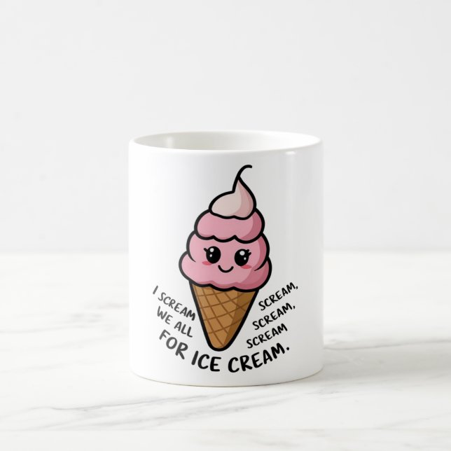 Taza De Café Grito Por Helado (Centro)