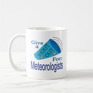 Taza De Café Gritos a los meteorólogos