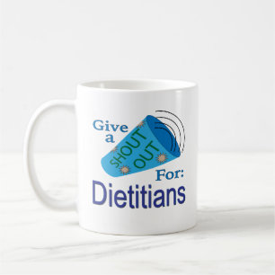 Taza De Café Gritos para los dietistas