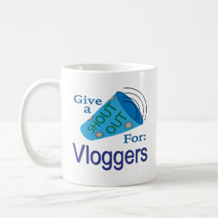 Taza De Café Gritos para los Vloggers