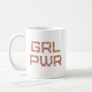 TAZA DE CAFÉ GRL PWR -