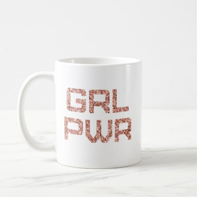 TAZA DE CAFÉ GRL PWR - (Izquierda)