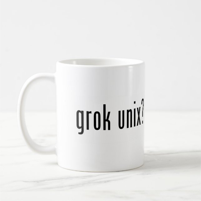 Taza De Café ¿grok unix? (Izquierda)