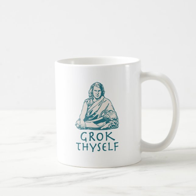 Taza De Café Grok usted mismo (Derecha)