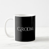 Groom Black con tipografía blanca
