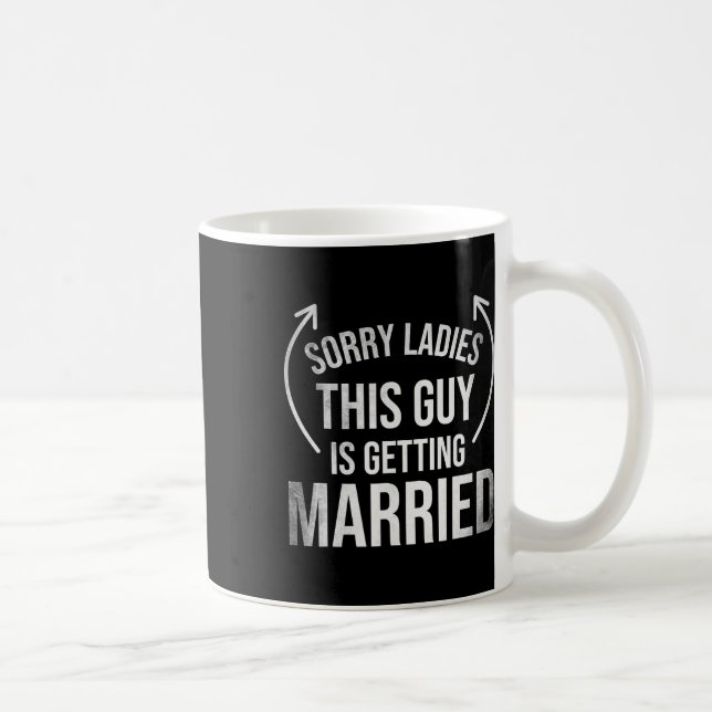 Taza De Café Groom Funny Bachelor Suministros Ropa Fiesta Weddi (Derecha)
