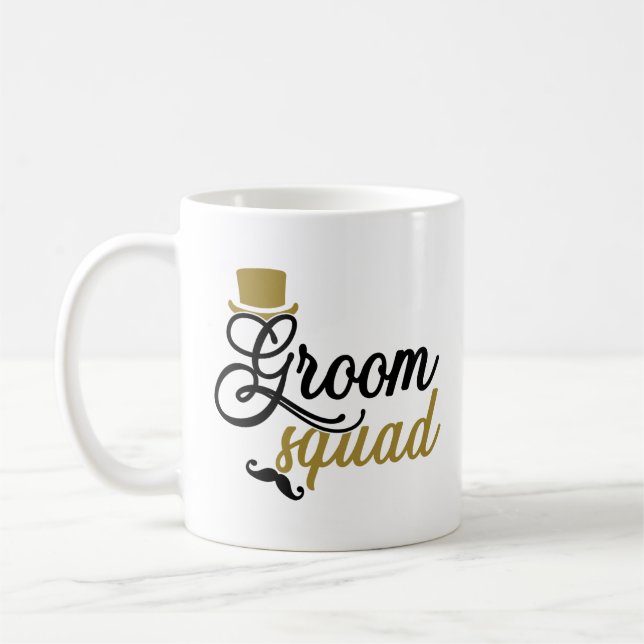 Taza De Café Groom Squad (Izquierda)