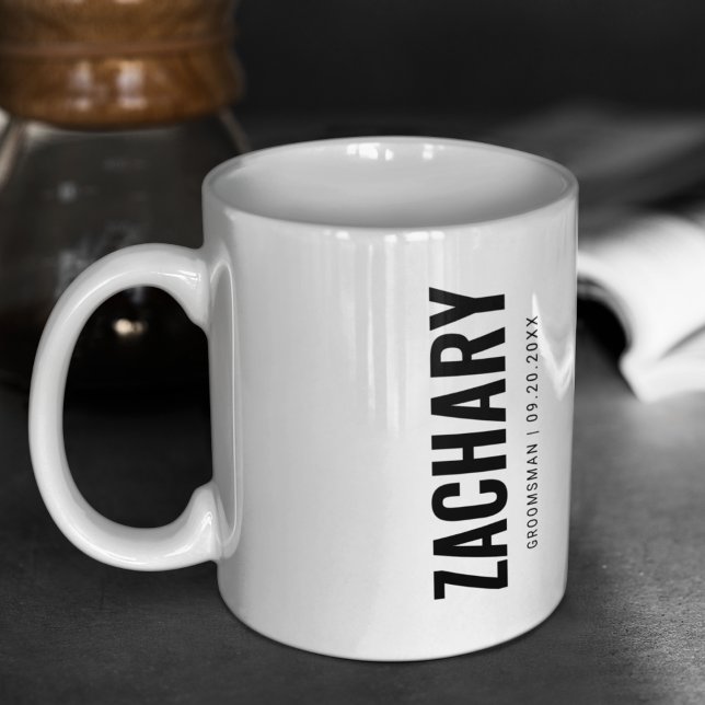 Taza De Café Groomsmen Regalos Masculina Wedding Party Mejor Ho (Subido por el creador)