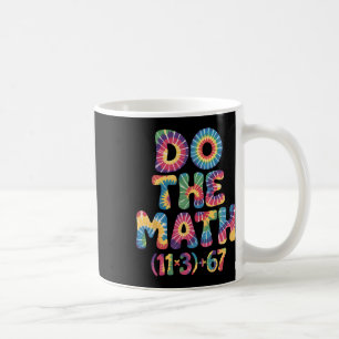 Taza De Café Groovy 100 Días Escuela Ecuación Matemática Haz La