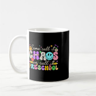 Taza De Café Groovy algunos lo llaman caos nosotros lo llamamos