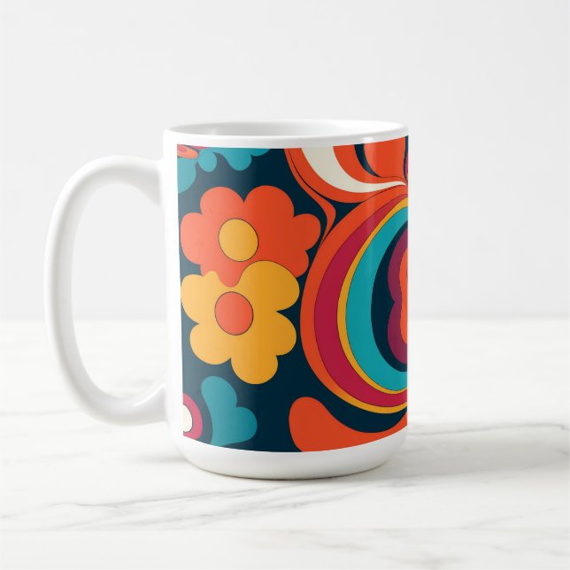 Taza De Café Groovy Art Coffee Mug (Izquierda)