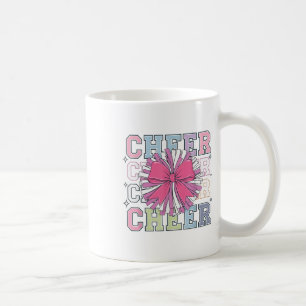 Taza De Café Groovy Cheer Coquette Bow Cheerled Lover Cheer