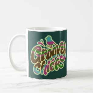 Taza De Café Groovy Chick