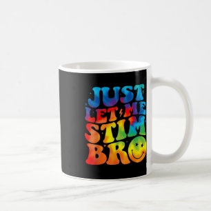 Taza De Café Groovy Déjame Estimar A Los Niños Bro Autismo Grac