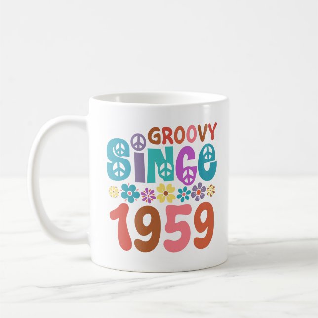 Taza De Café Groovy desde 1959 (Izquierda)