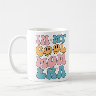 Taza De Café Groovy En Mi Era De Madre Genial Mamá Divertida