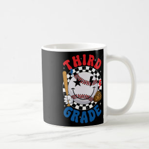 Taza De Café Groovy Equipo de Béisbol de Tercer Grado Primer Dí
