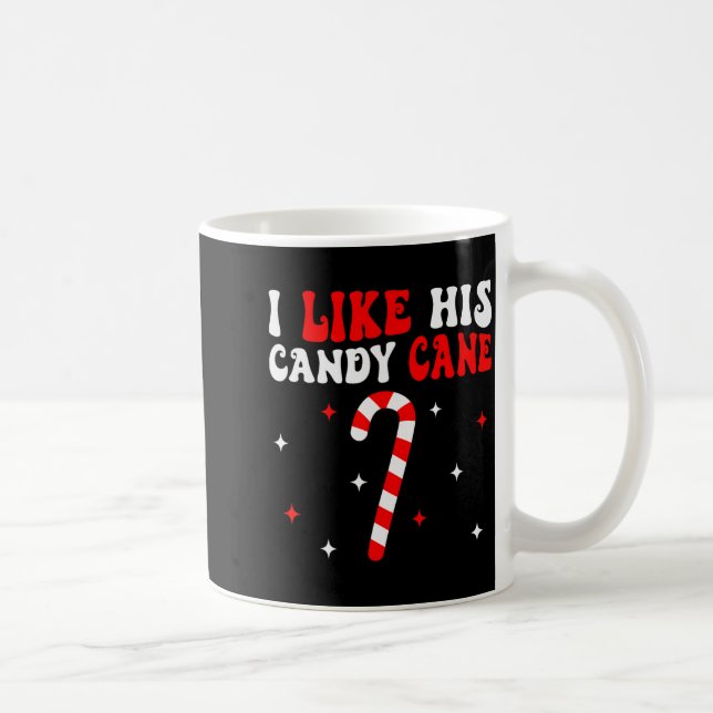 Taza De Café Groovy Family Christmas Couple Matching Funny Tee  (Derecha)