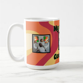 Taza De Café Groovy Godfather Retro Wavy Photo Mug