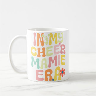 Taza De Café Groovy In My Cheer Mamie Era Cheerleading Lover