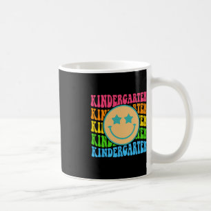 Taza De Café Groovy Kindergarten Vibes enfrenta a profesores re