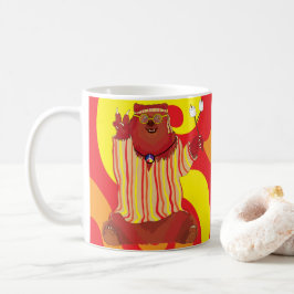 Taza De Café Groovy Love Bear Coffee Mug