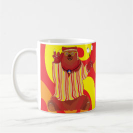 Taza De Café Groovy Love Bear Coffee Mug