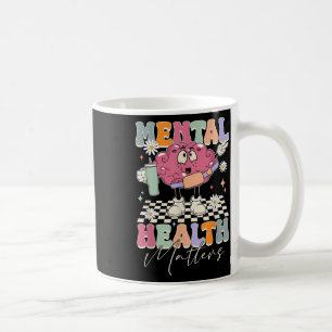 Taza De Café Groovy Mental Health S Human Braille Awarene