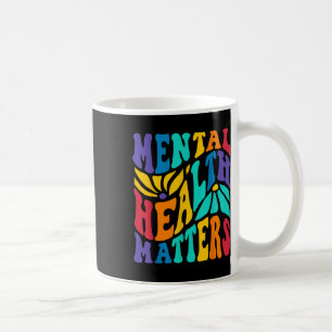 Taza De Café Groovy Mental Health S Human Braille Awarene