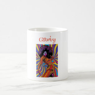 Taza De Café Groovy Retro Coffee Mug