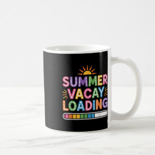 Taza De Café Groovy Summer Vacay Cargando La Semana Del Profeso