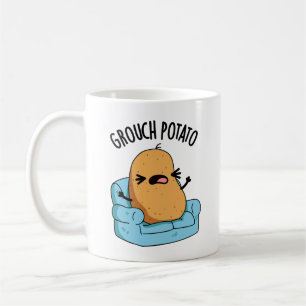 Taza De Café Grouch Potato Funny Veggie Puns