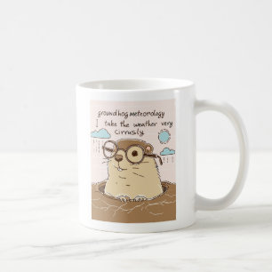 Taza De Café Groundhog Day Groundhog Meteorología