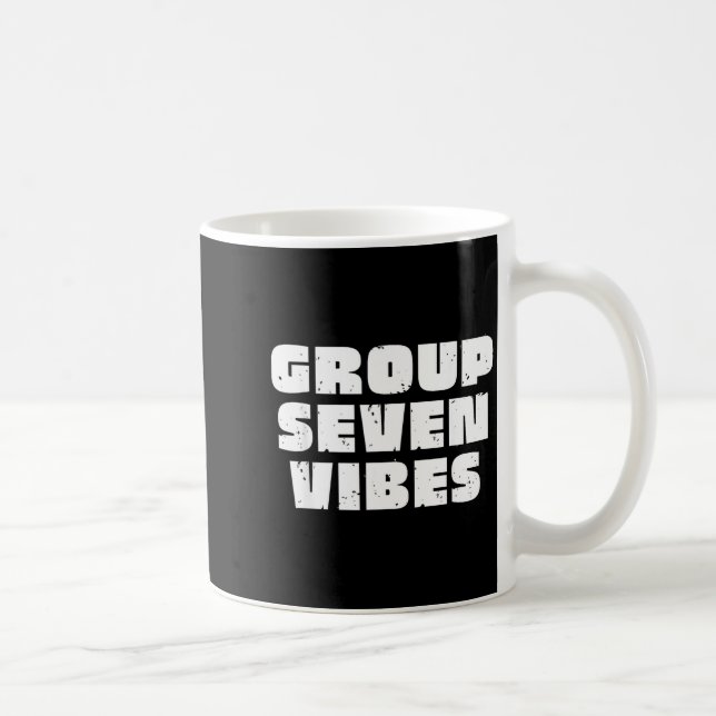 Taza De Café Group 7 Seven Vibes Elite Members  (Derecha)