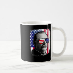 Taza De Café Grover Cleveland Bandera Estadounidense 4 De Julio